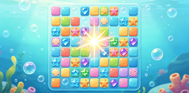 Bubble Match Ocean